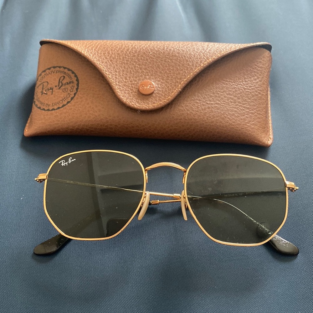 Genuine Ray Bans.